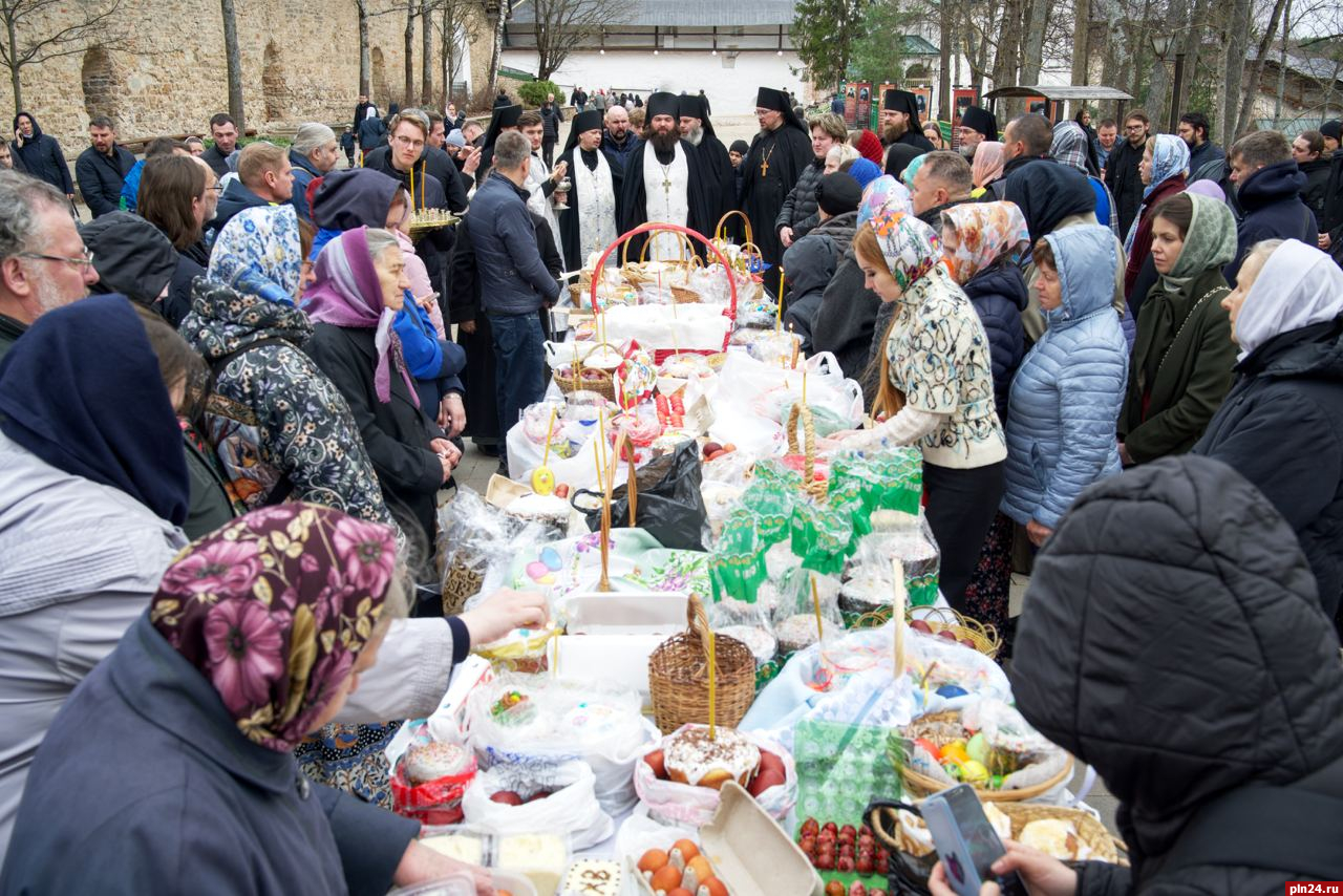 Освящение пасхальных куличей