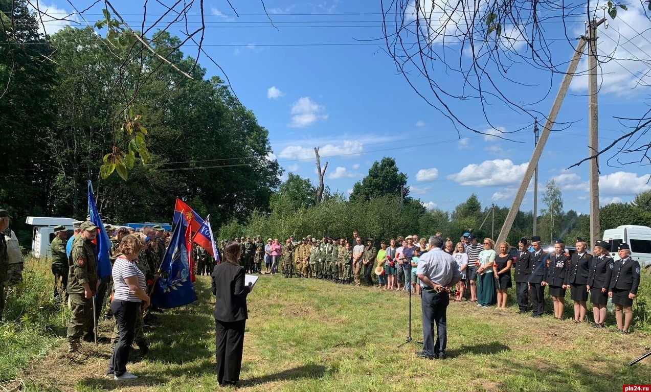 Останки 95 воинов подняли в ходе «Вахты Памяти» в Невельском районе :  Псковская Лента Новостей / ПЛН