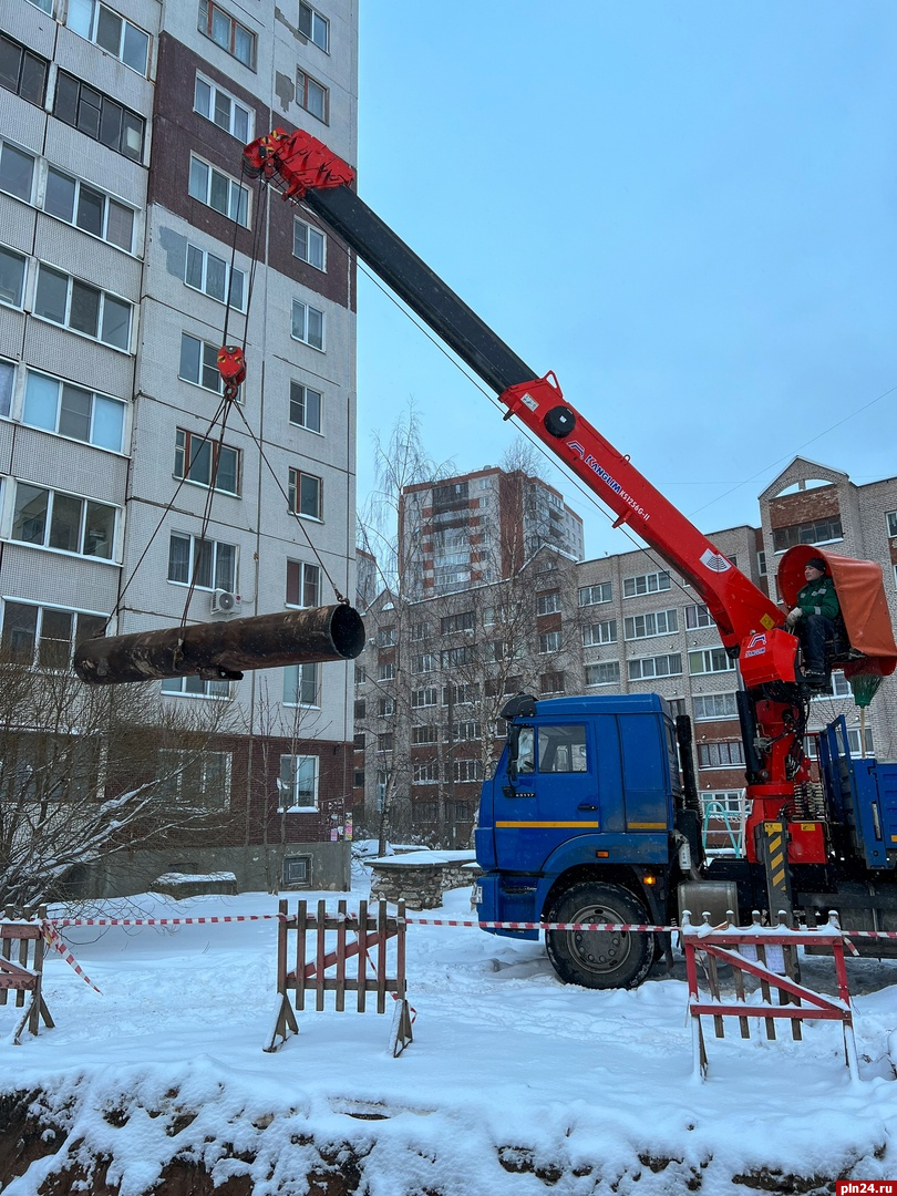 Причиной утечки и отключения отопления в 50 домах на Завеличье стали  «моргачи» : Псковская Лента Новостей / ПЛН