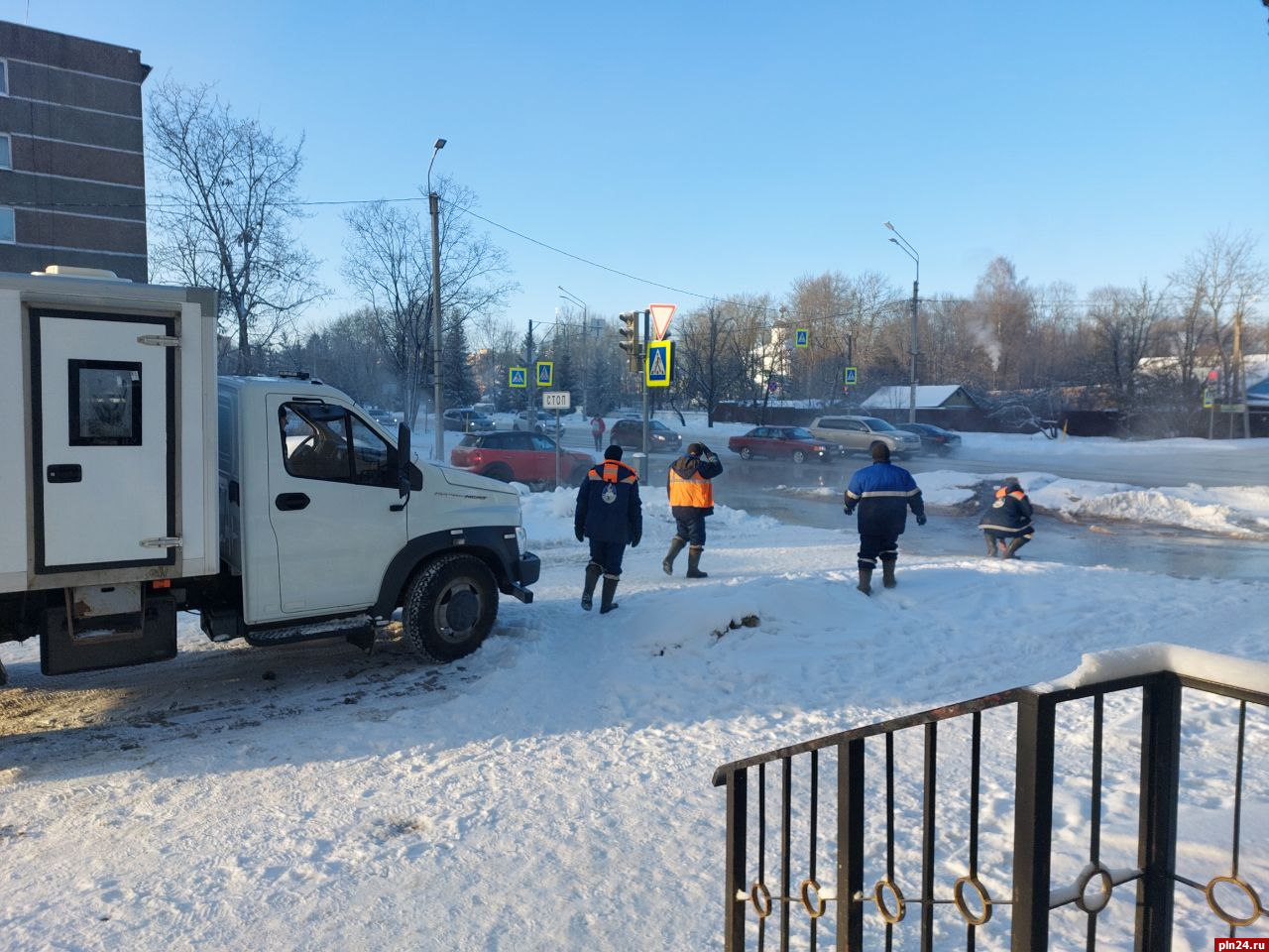 Место теплой водой