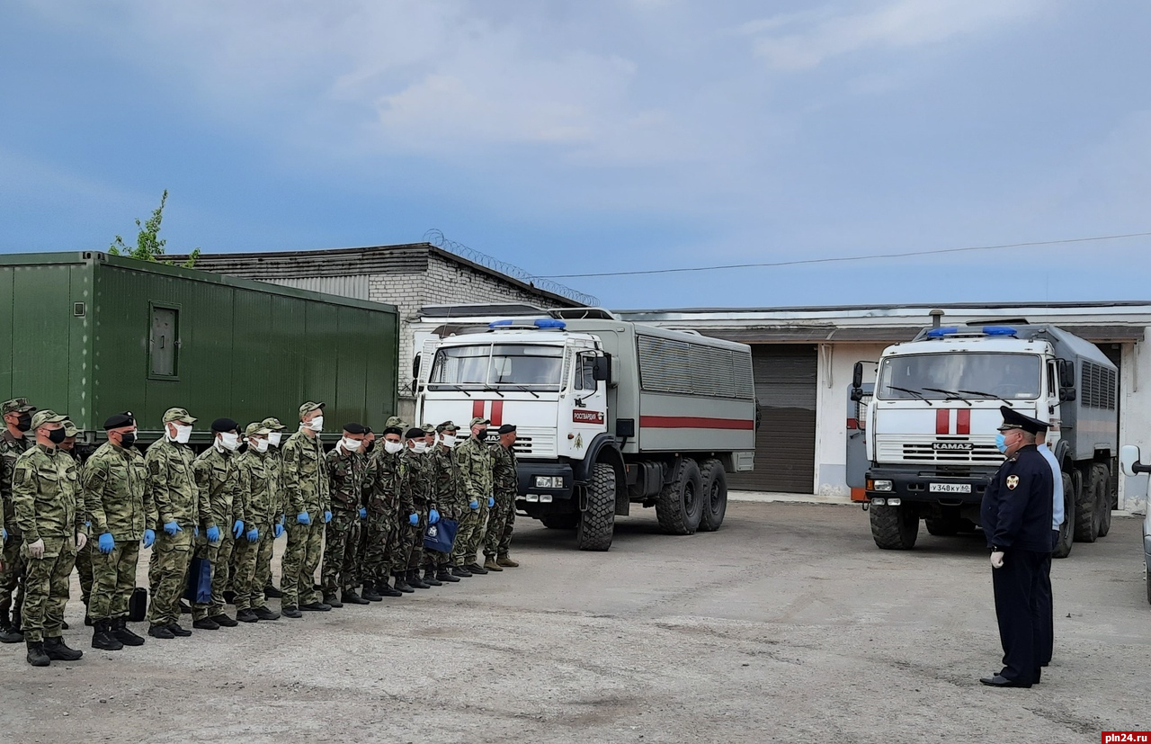 Псковские росгвардейцы вернулись из командировки в Северо-Кавказский регион  : Псковская Лента Новостей / ПЛН