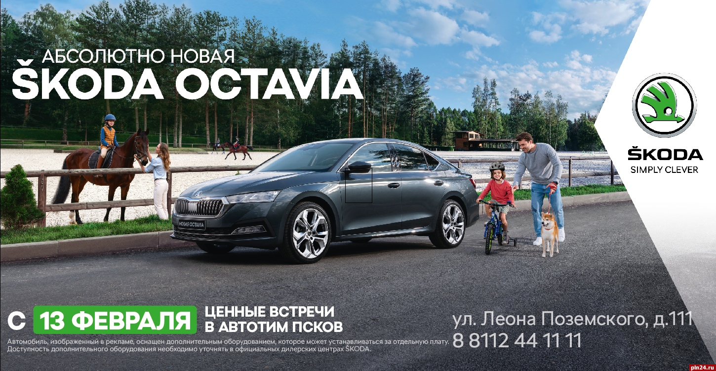 Автотим Псков» приглашает познакомиться с новой Škoda Octavia : Псковская  Лента Новостей / ПЛН