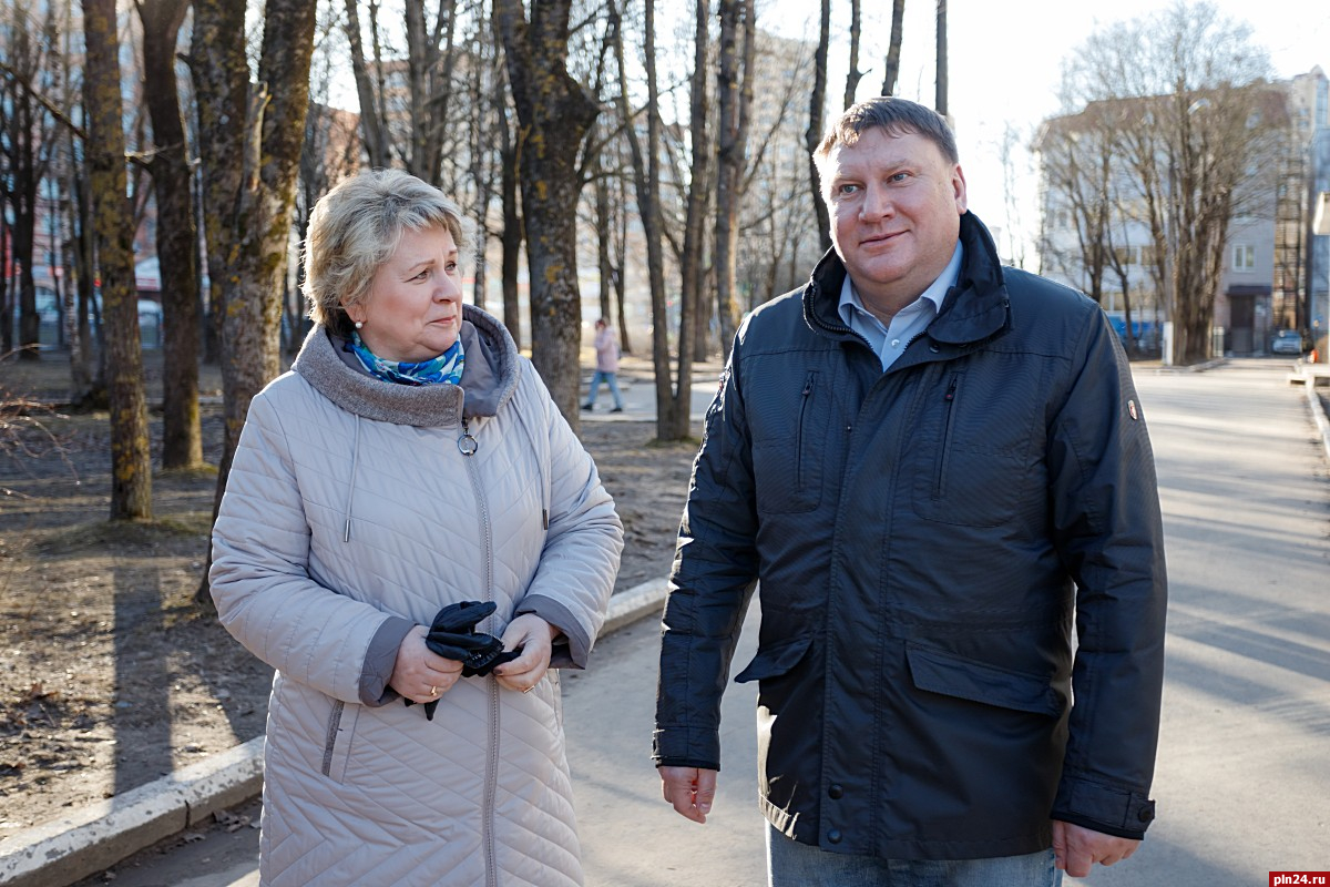 В Пскове приведут в порядок дорожку между детским садом «Снегирек» и лицеем  «Развитие» : Псковская Лента Новостей / ПЛН