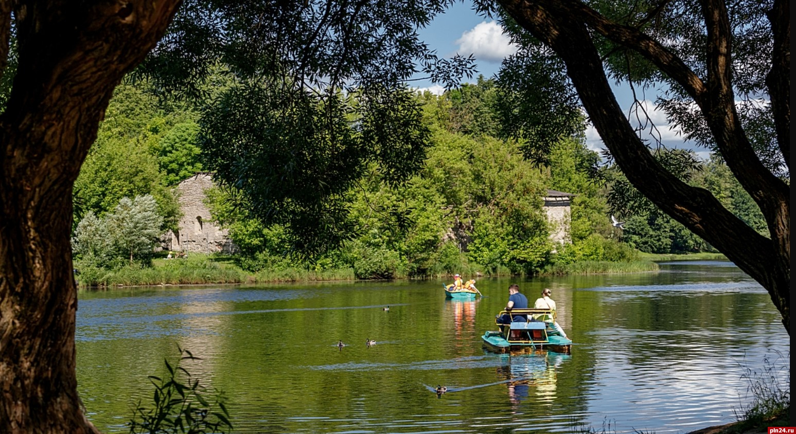 Водоемы Псковской области прогрелись до 26°C : Псковская Лента Новостей /  ПЛН