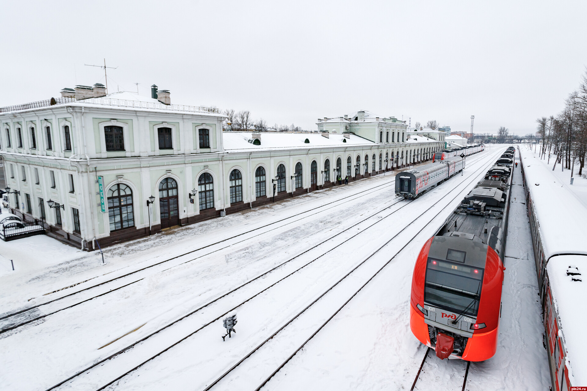 На новогодних праздниках поезд Луга - Псков будет курсировать в штатном  режиме : Псковская Лента Новостей / ПЛН