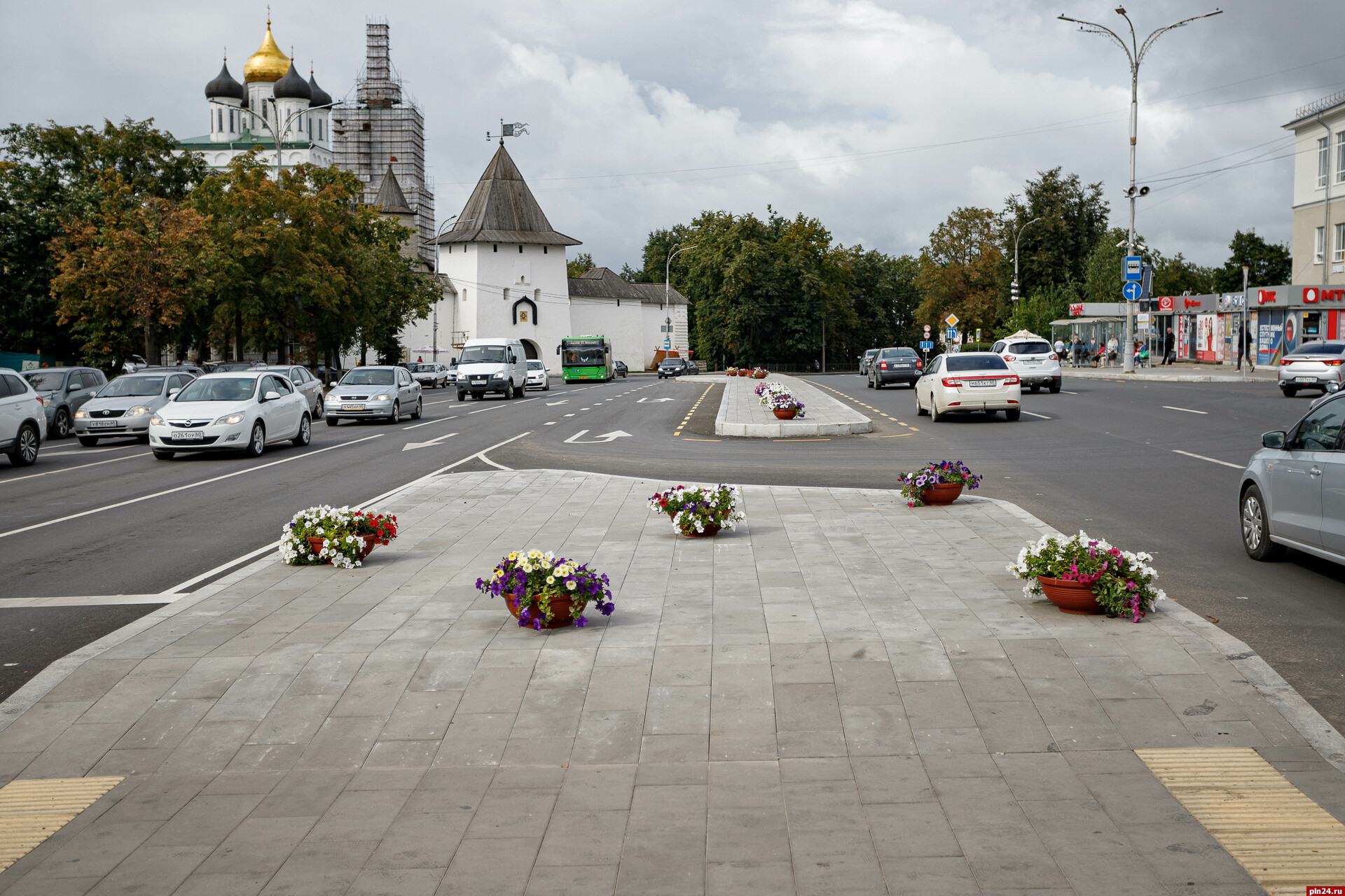 Ларьки на площади Ленина в Пскове демонтируют в ближайшее время : Псковская  Лента Новостей / ПЛН