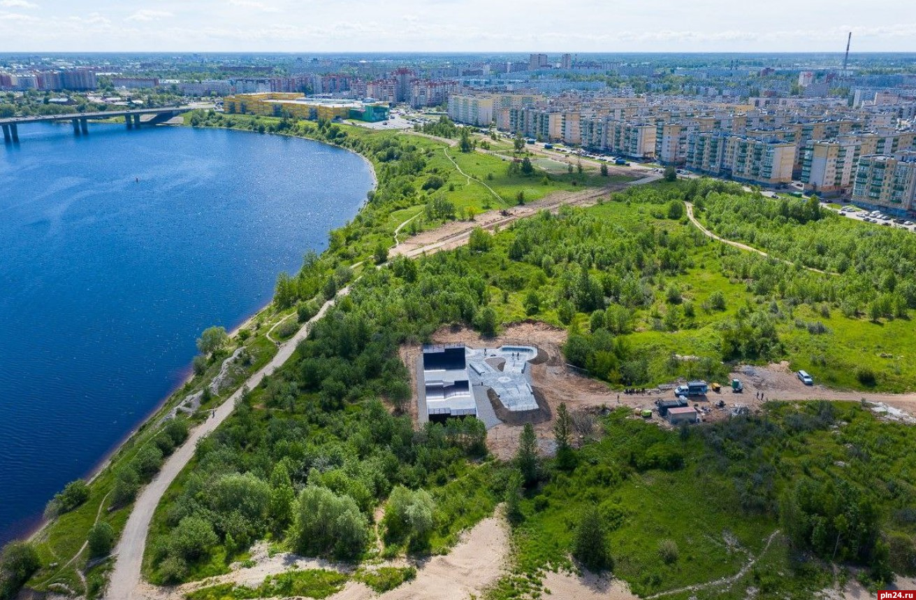 Псков сайт города. Скейт парк Псков. Новый скейт парк Псков. Скейт парк волна Псков. Парк на Владимирской Псков.