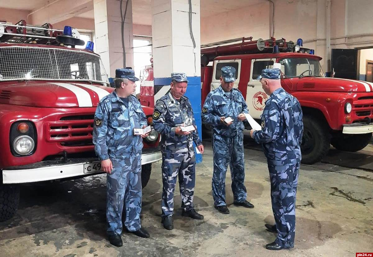 В псковском УФСИН определили лучшего начальника пожарного поста : Псковская  Лента Новостей / ПЛН