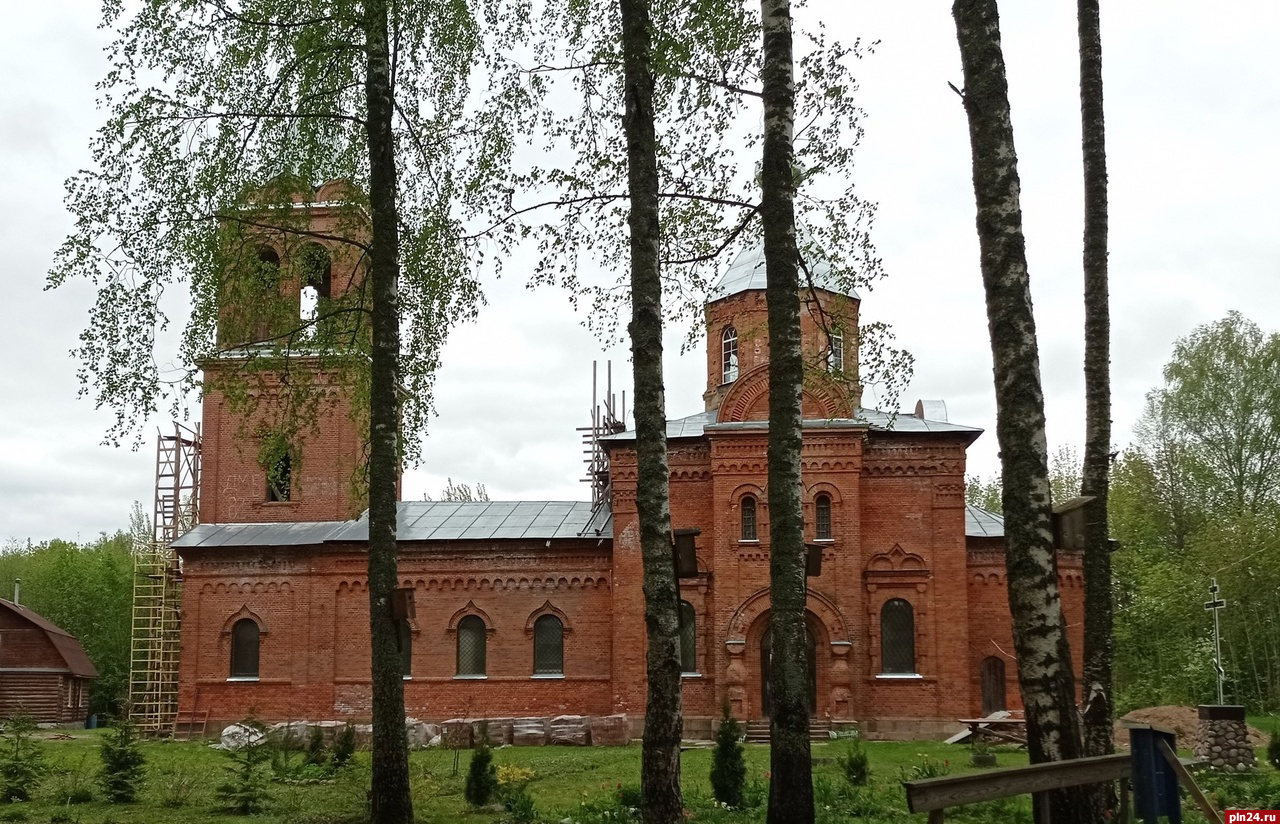 Первое за сто лет архиерейское богослужение пройдет в красногородском храме  святителя Николая : Псковская Лента Новостей / ПЛН