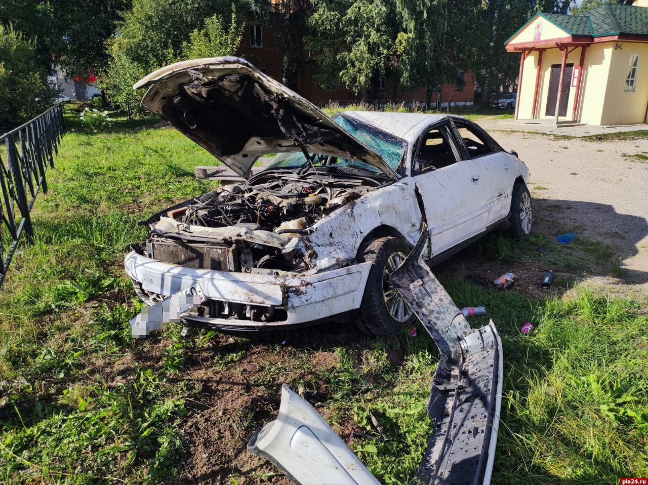 Мужчина разбился насмерть за рулем автомобиля в Псковском районе : Псковская  Лента Новостей / ПЛН