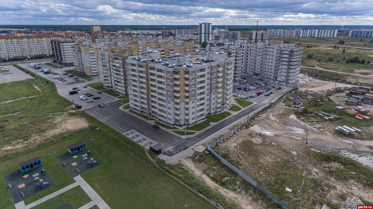 Новый дом №22 на улице Балтийской в Пскове досрочно ввели в эксплуатацию :  Псковская Лента Новостей / ПЛН