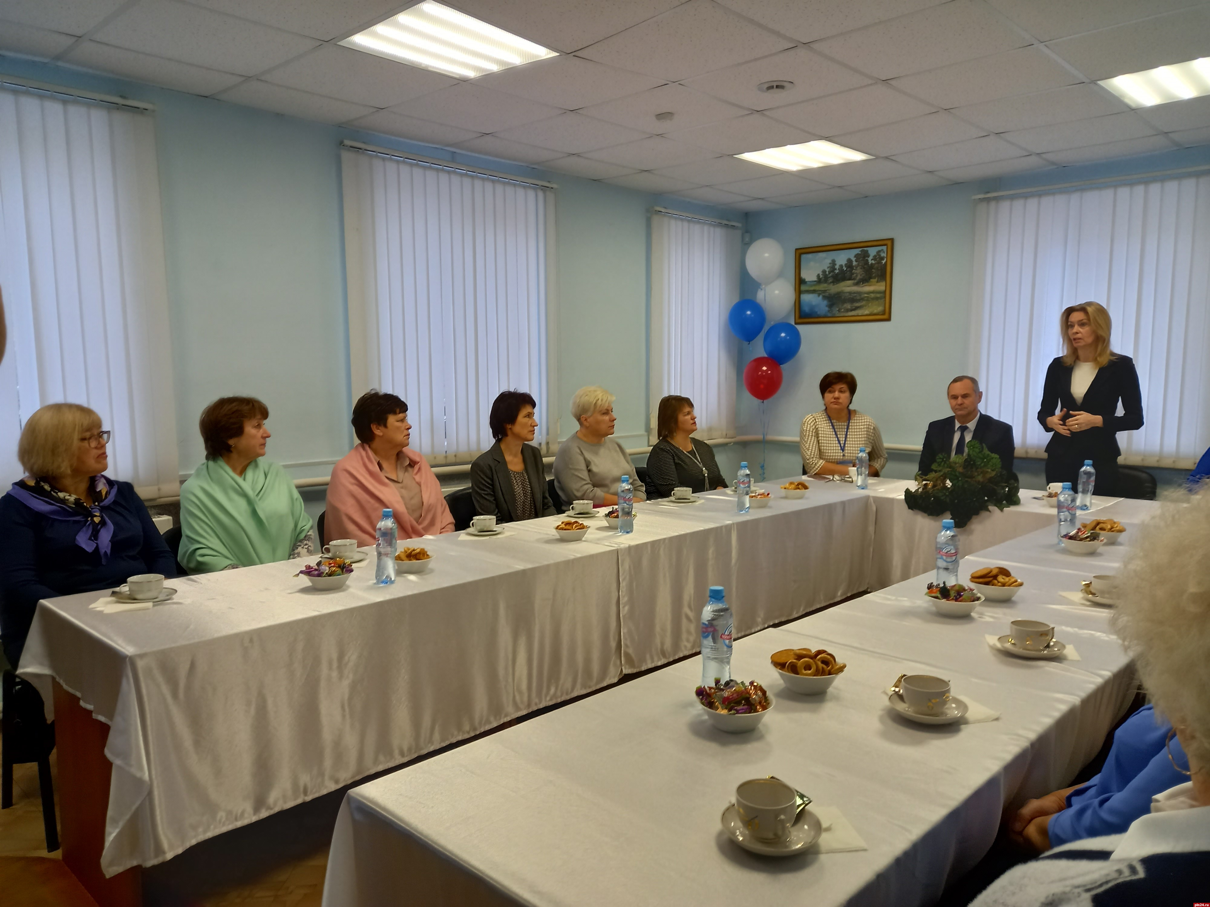 ПФР открыл Центр общения граждан старшего поколения в Псковской области :  Псковская Лента Новостей / ПЛН