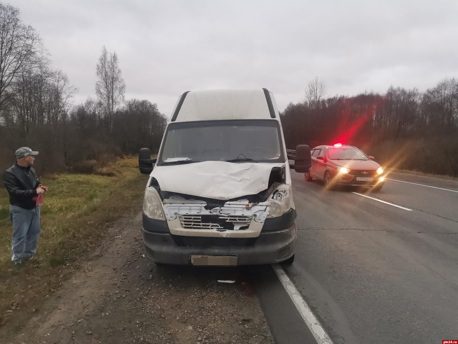 Пешеход погиб на дороге в Островском районе : Псковская Лента Новостей / ПЛН