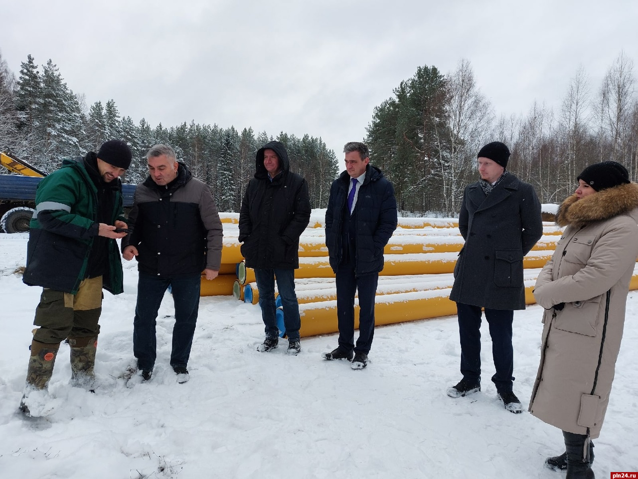 Продолжается монтаж газопровода «Новоржев - Пушкинские Горы» : Псковская  Лента Новостей / ПЛН