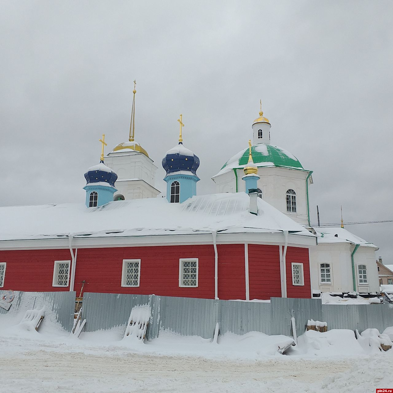 Отреставрированную церковь святой Варвары в Печорах планируют освятить 15  января : Псковская Лента Новостей / ПЛН