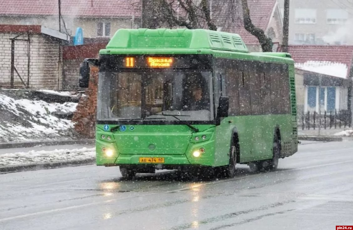 Стоимость проезда в автобусах выросла в Пскове : Псковская Лента Новостей /  ПЛН