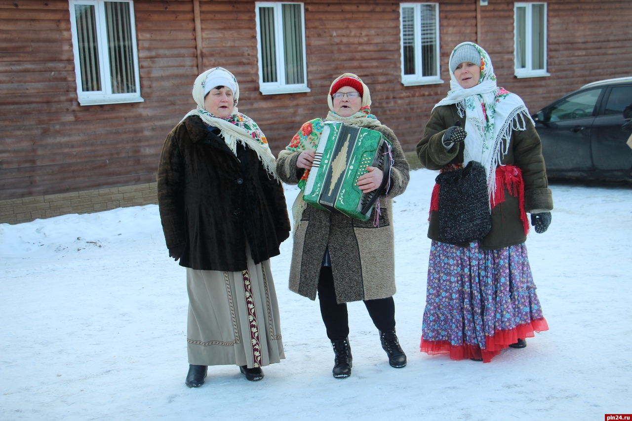 Святки отметили в Полистовском заповеднике. ФОТО : Псковская Лента Новостей  / ПЛН