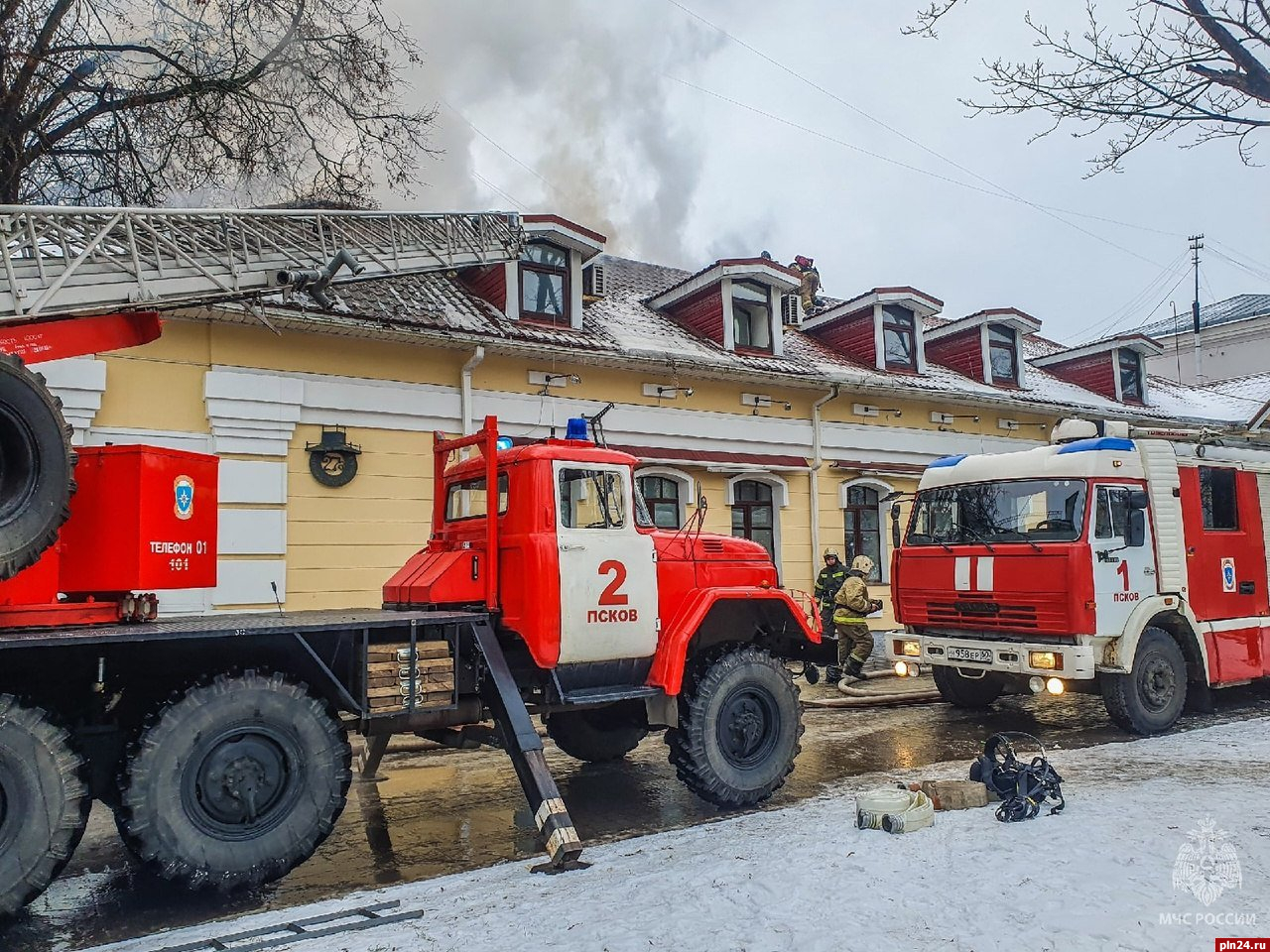 Бизнесмен заявил о возможном поджоге пивного ресторана в Пскове : Псковская  Лента Новостей / ПЛН