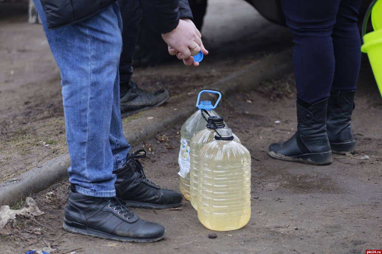 Подвоз воды в псковской деревне Писковичи повторно проведут вечером :  Псковская Лента Новостей / ПЛН