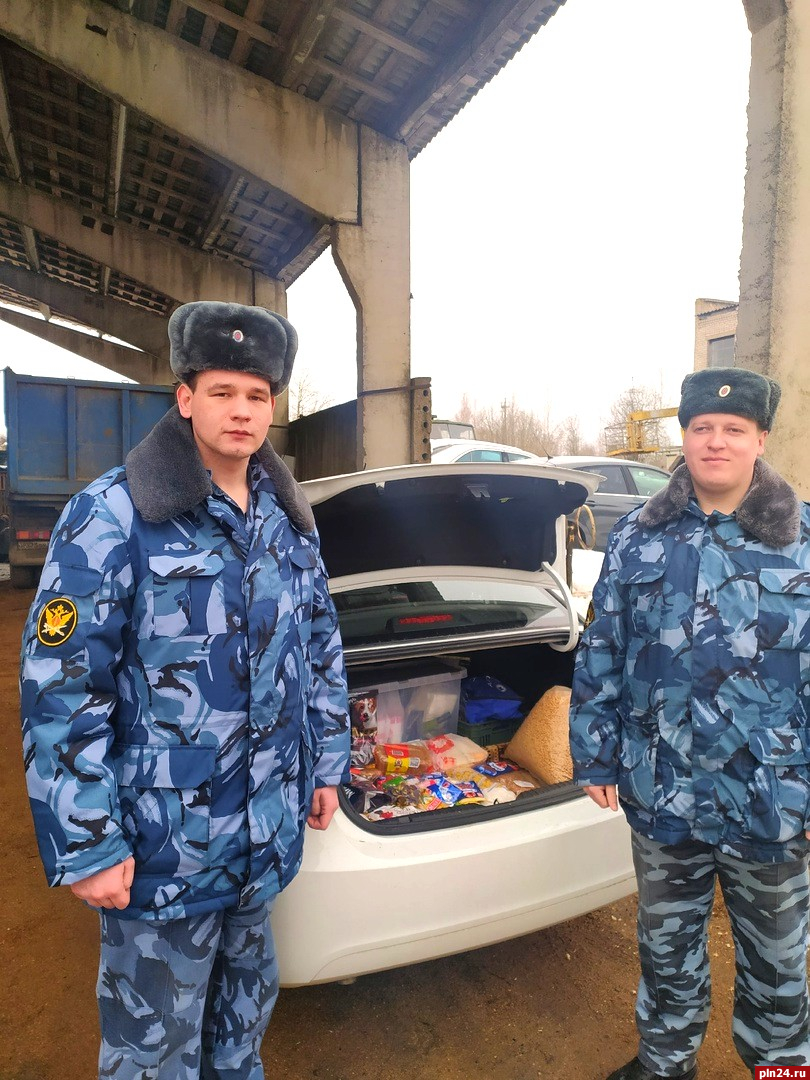 Сотрудники ФСИН передали гуманитарную помощь зооприюту «Невельские  хвостики» : Псковская Лента Новостей / ПЛН