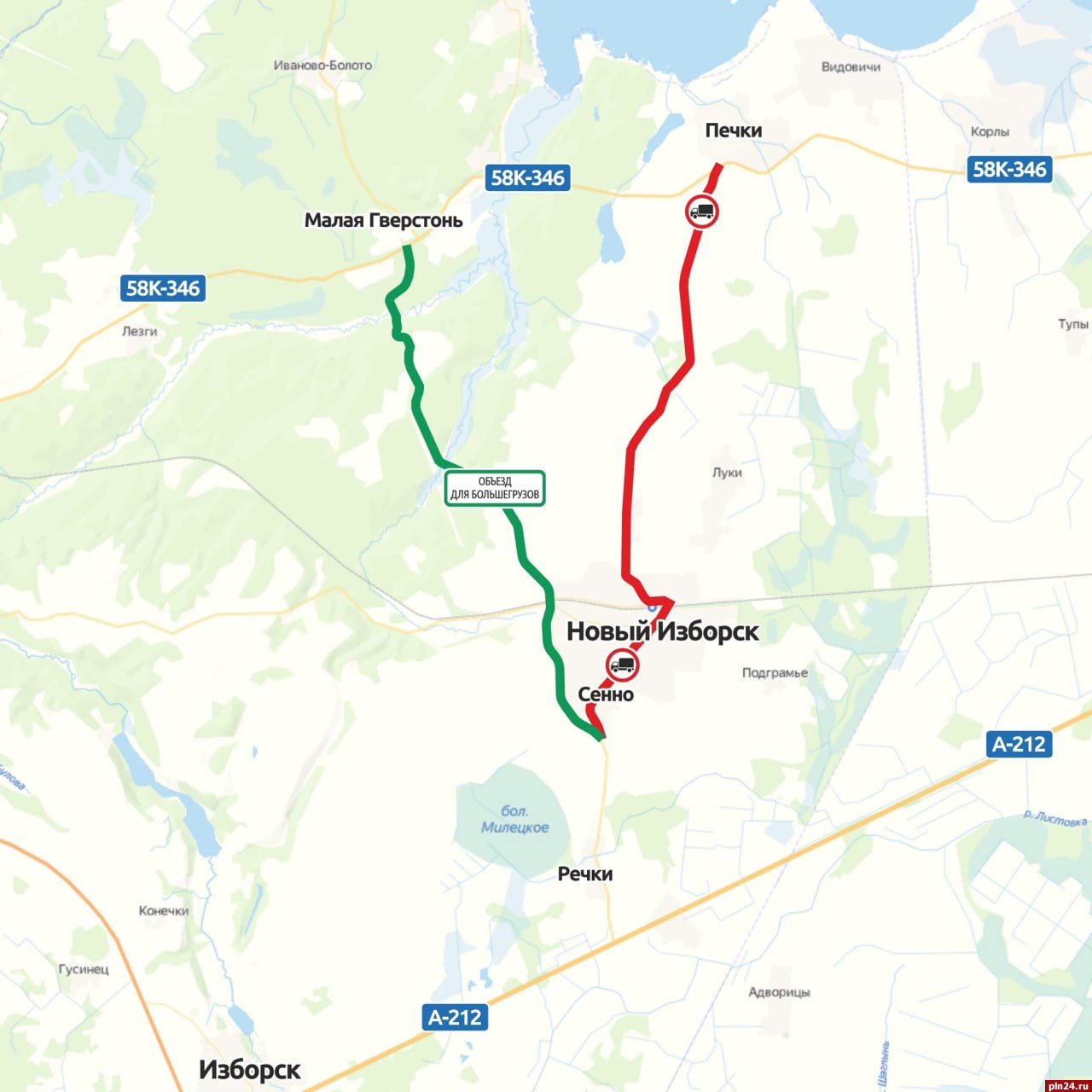 Западная 43 печора карта