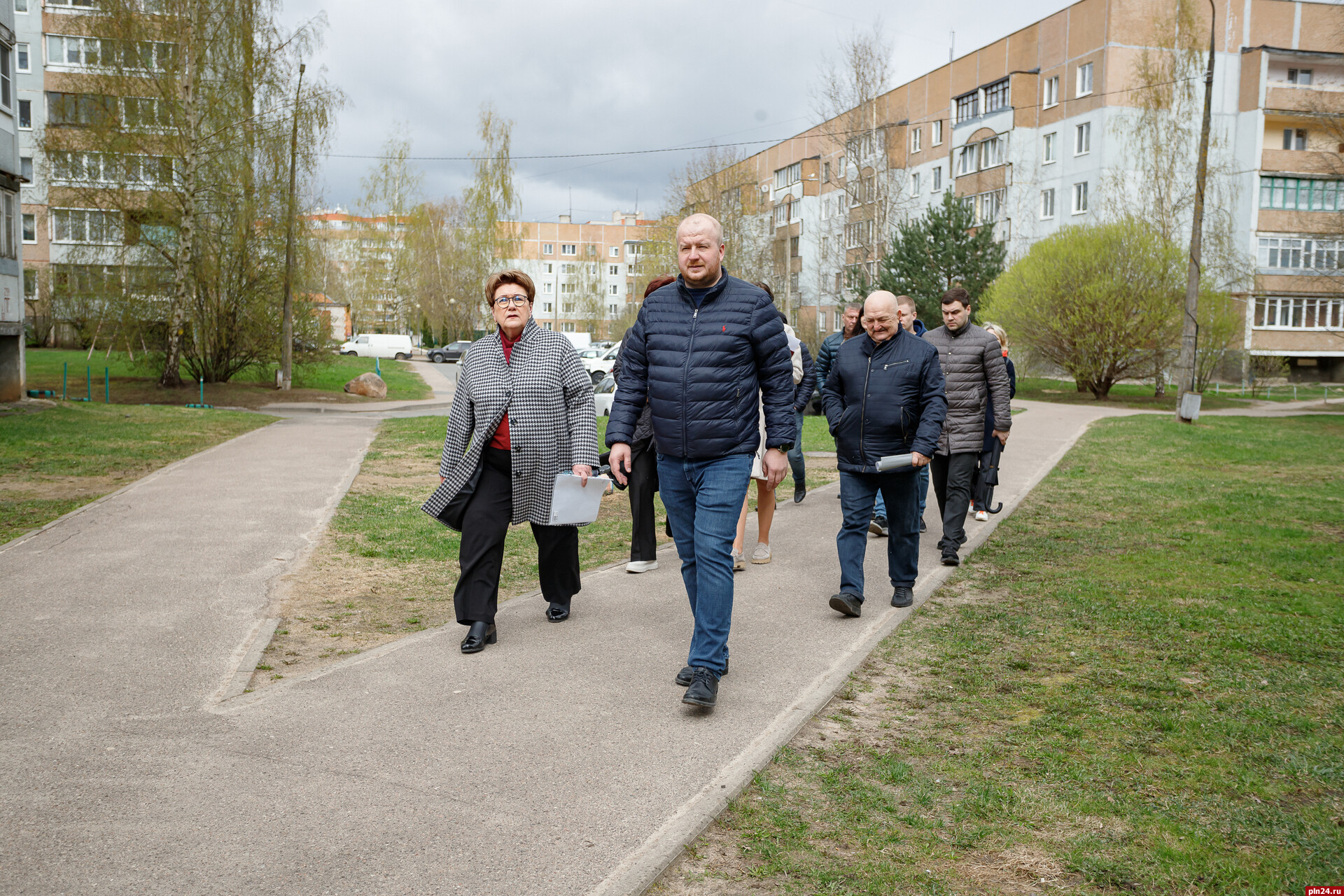 Первая помощь для псковских дворов : Псковская Лента Новостей / ПЛН