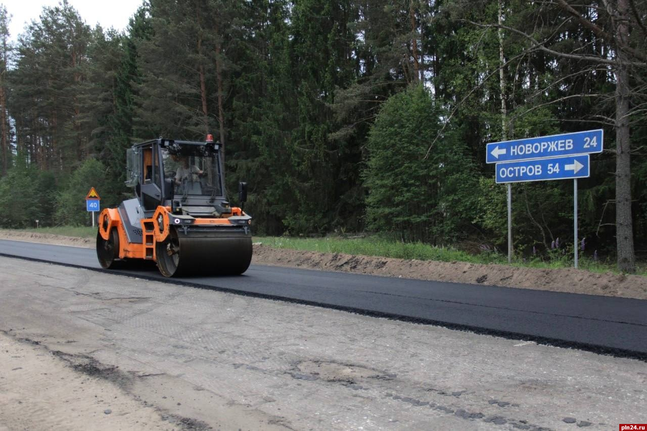 Более 7 километров автомобильной дороги Остров – Новоржев отремонтируют в  2024 году : Псковская Лента Новостей / ПЛН