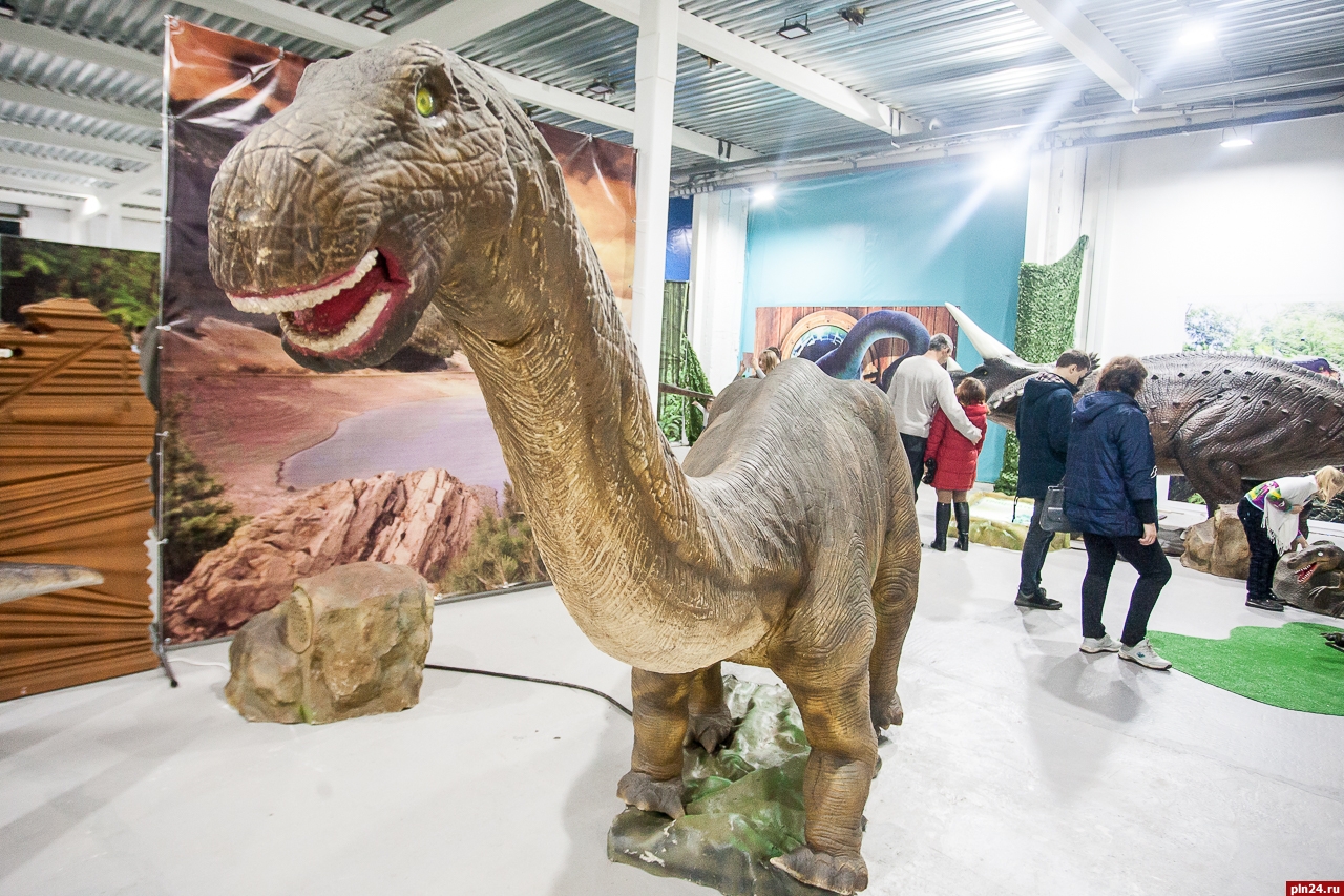 Выставка динозавры россии