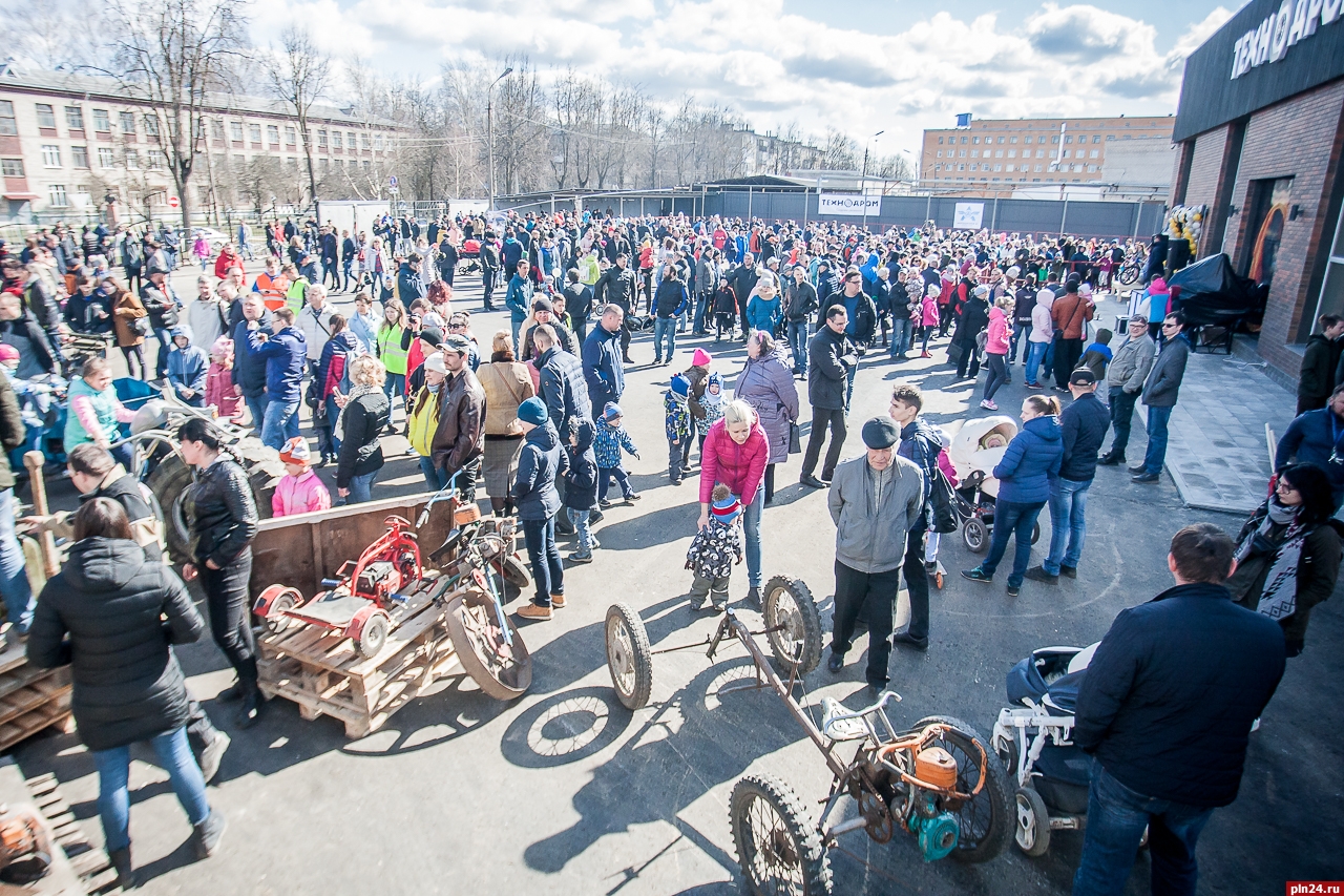 В Пскове состоялось грандиозное открытие «Технодрома» : Псковская Лента  Новостей / ПЛН